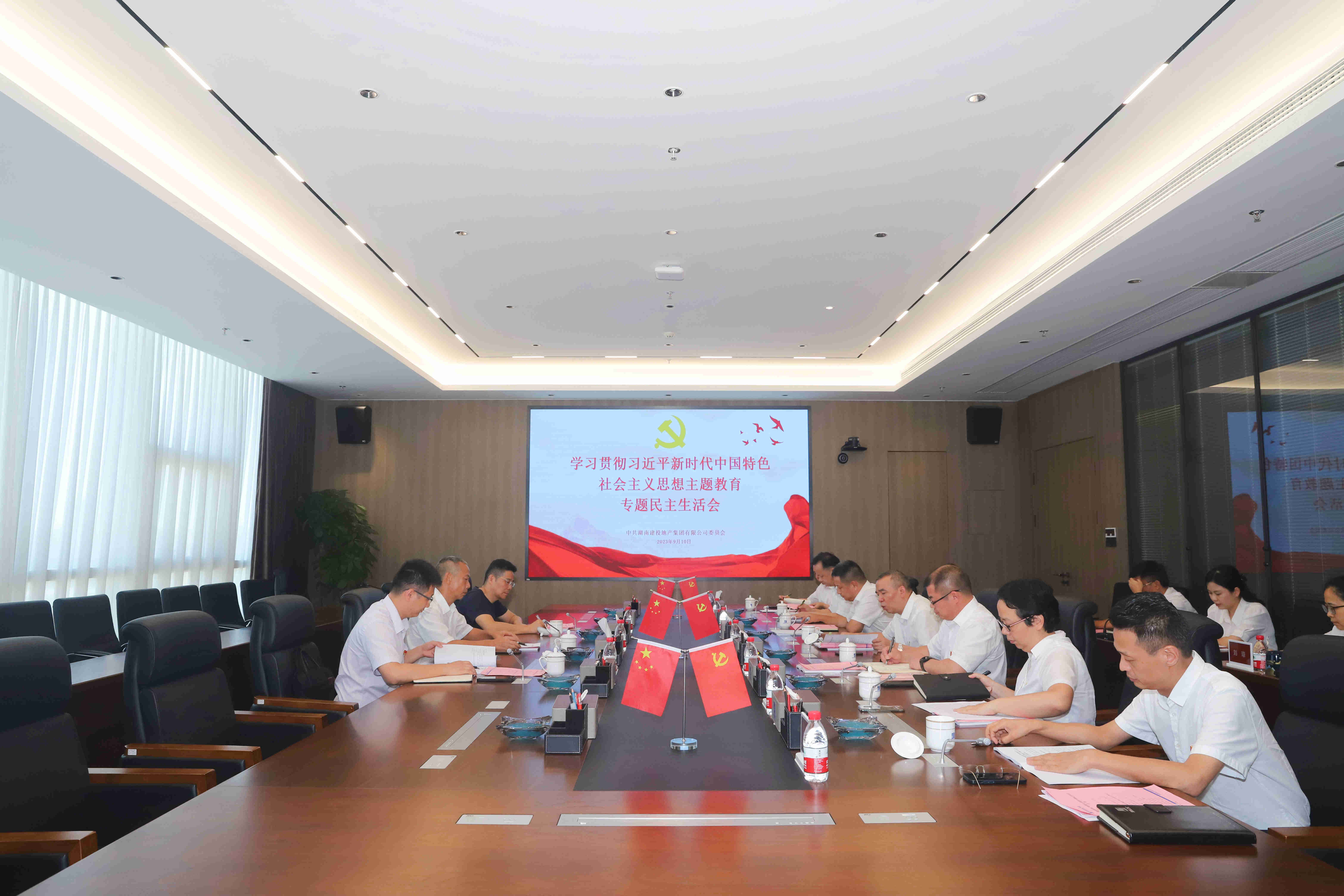公司黨委召開主題教育專題民主生活會
