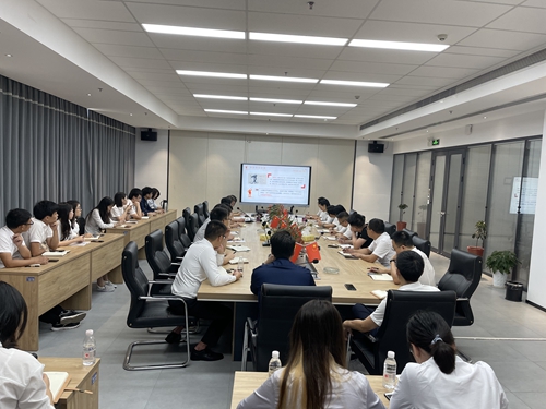 書記講黨課 | 湖南建工地產(chǎn)總經(jīng)理陽(yáng)繼承為郴州項(xiàng)目公司上黨課