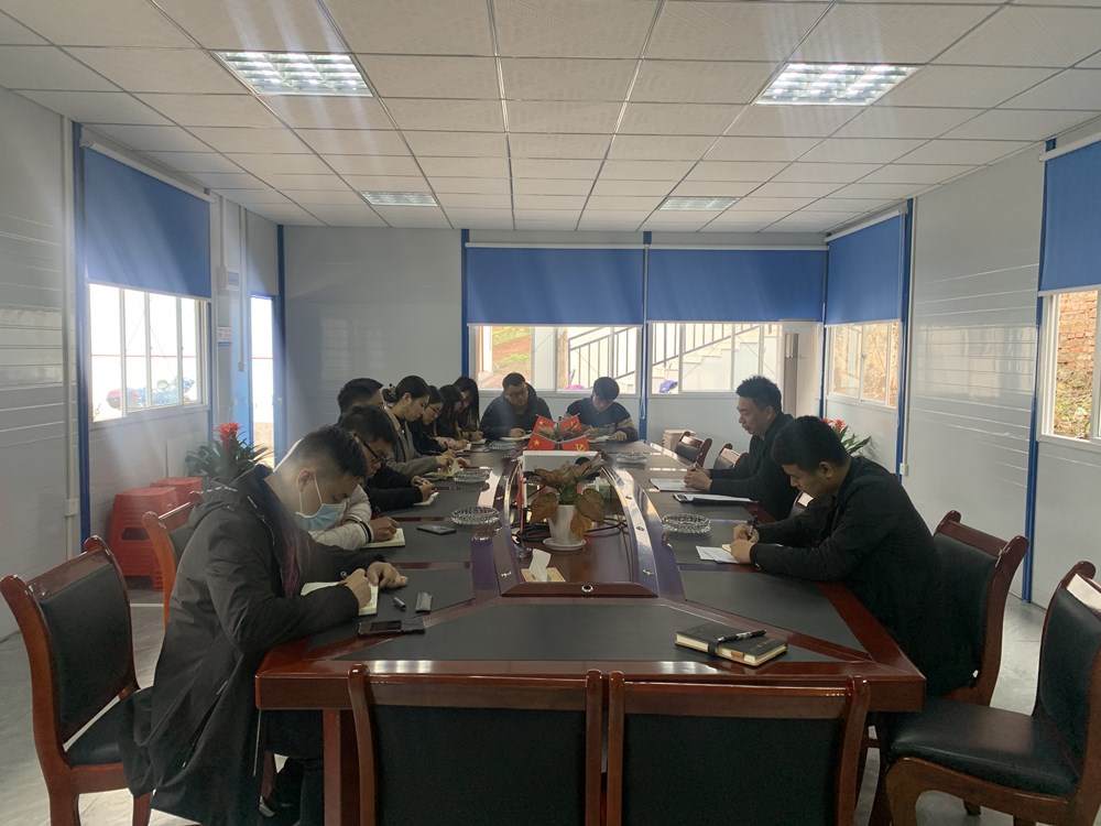 湖南建工地產(chǎn)馬家坪項(xiàng)目公司召開2021年度重點(diǎn)工作會(huì)議