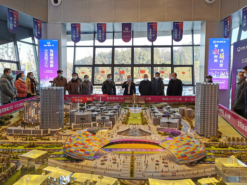 一日兩地！湖南建工地產(chǎn)新領導班子赴瀏陽、株洲兩地調(diào)研