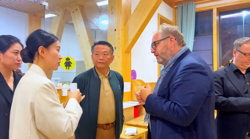 歐洲木業(yè)協(xié)會點贊湖南建投?象山國際全國首個大型木結(jié)構(gòu)幼兒園