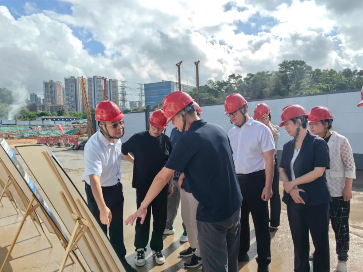 集團(tuán)外部董事調(diào)研深圳恒通項(xiàng)目