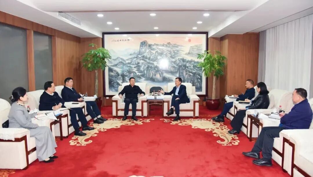 省機關(guān)事務管理局到集團洽談交流