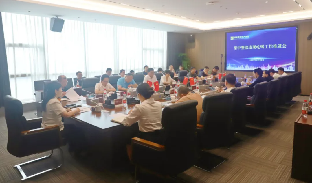 湖南建投地產(chǎn)集團(tuán)召開(kāi)集中整治違規(guī)吃喝工作推進(jìn)會(huì)